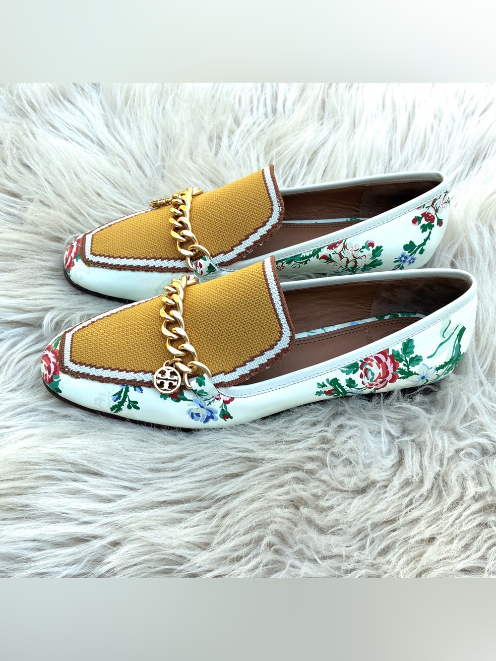 Tory Burch NWOT Mini Benton Charm Loafers Sz 5.5